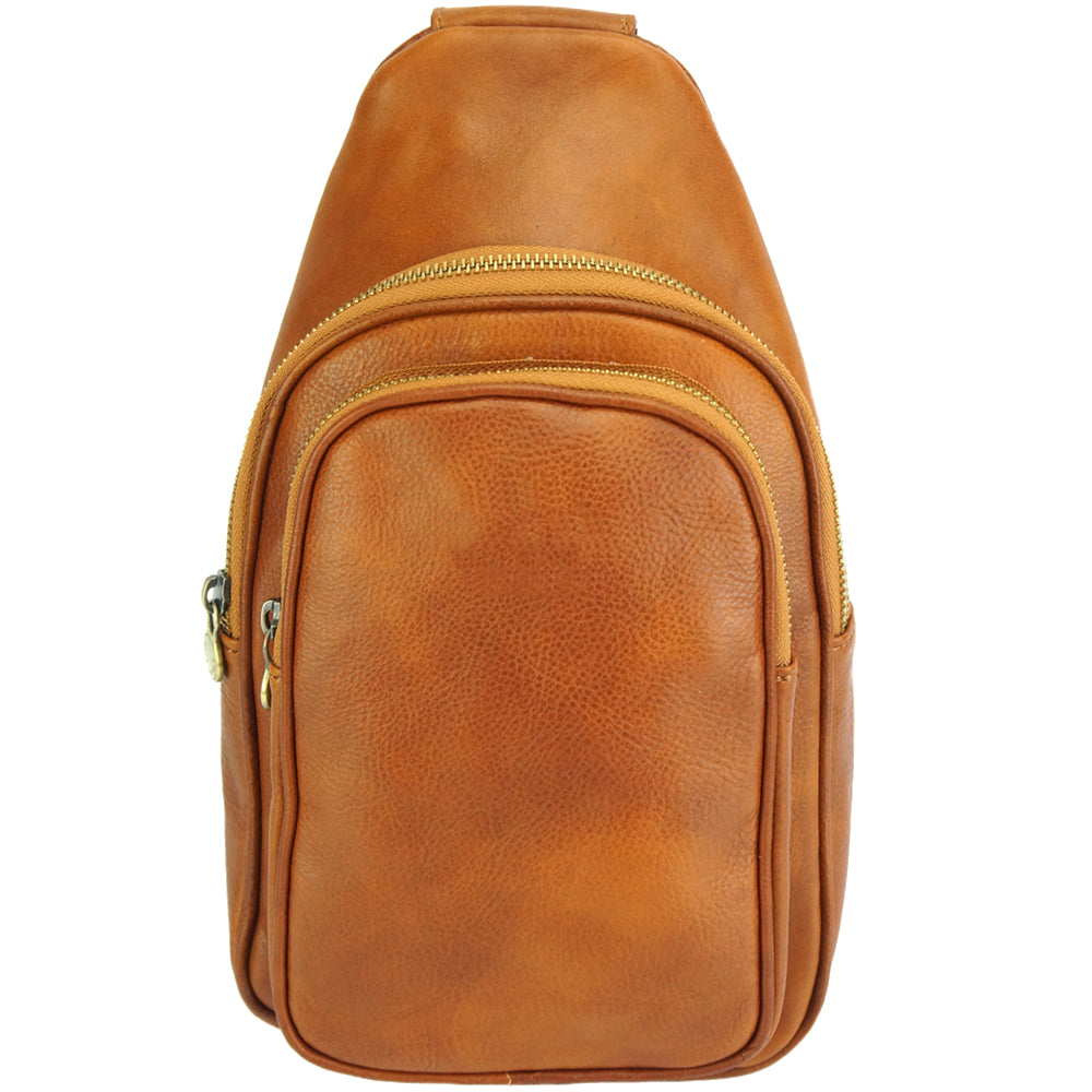 Men's Italian Calfskin Leather Waist Bag