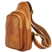 Men's Italian Calfskin Leather Waist Bag