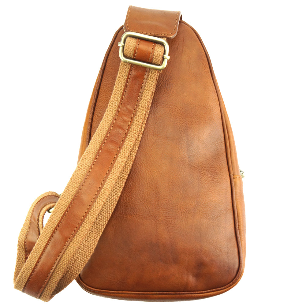 Men's Italian Calfskin Leather Waist Bag