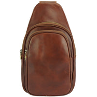 Men's Italian Calfskin Leather Waist Bag