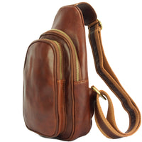 Men's Italian Calfskin Leather Waist Bag