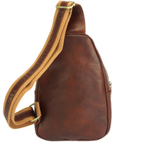 Men's Italian Calfskin Leather Waist Bag