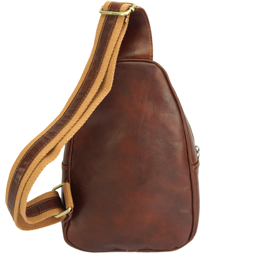 Men's Italian Calfskin Leather Waist Bag