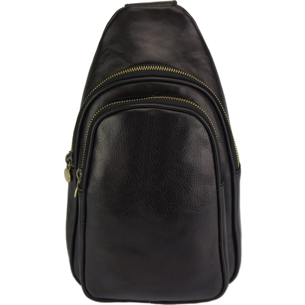 Men's Italian Calfskin Leather Waist Bag