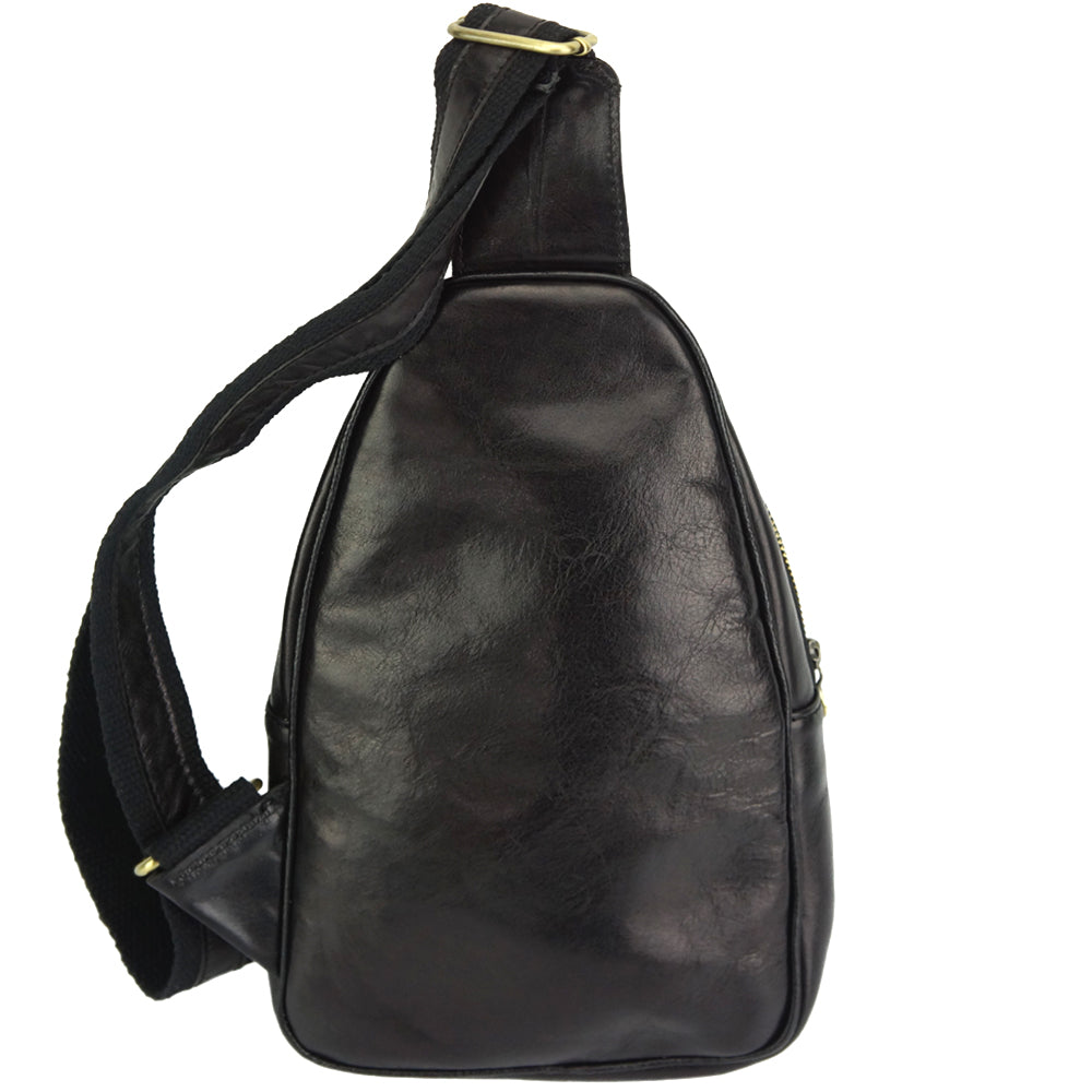 Men's Italian Calfskin Leather Waist Bag