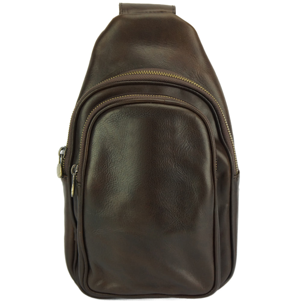 Men's Italian Calfskin Leather Waist Bag