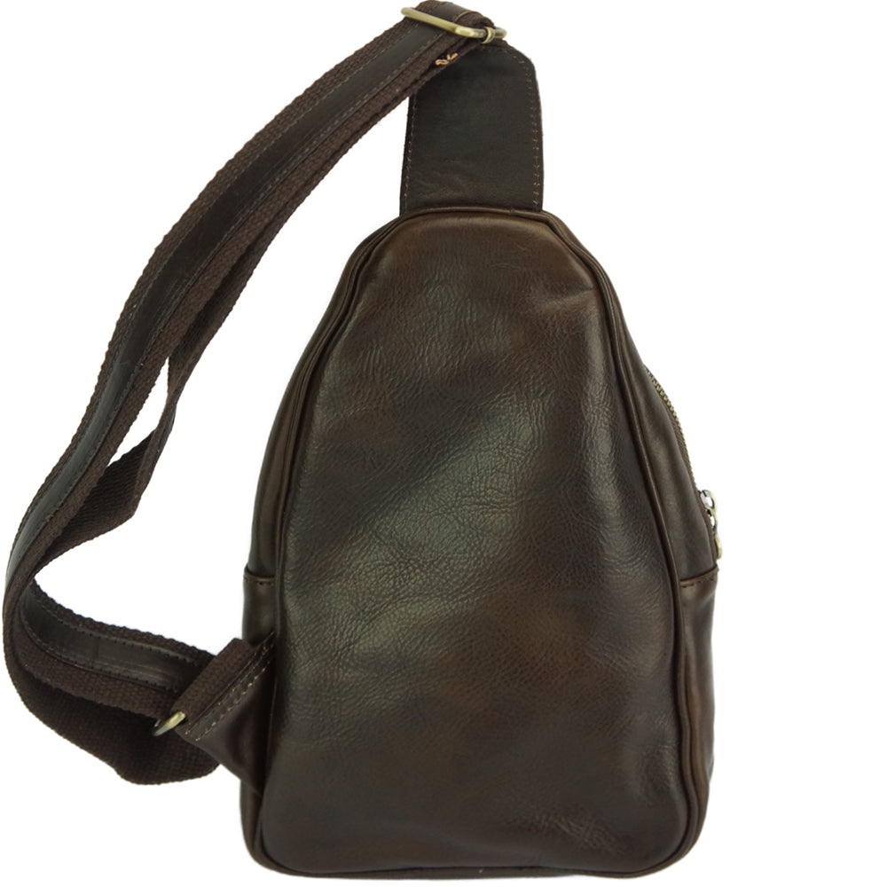 Men's Italian Calfskin Leather Waist Bag