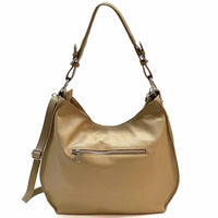 Amica Italian Leather Shoulder Bag – Elegant Everyday Bag for Women