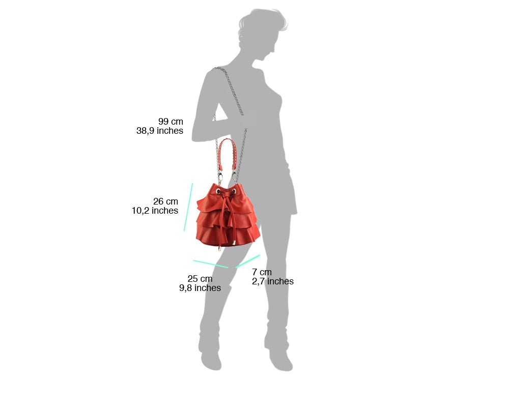 Ileana leather bucket bag-3