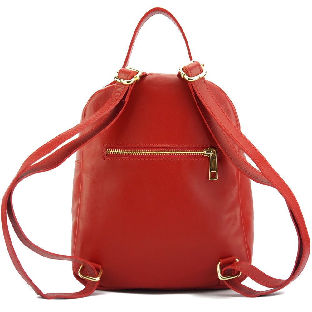 Basilia leather Backpack-16