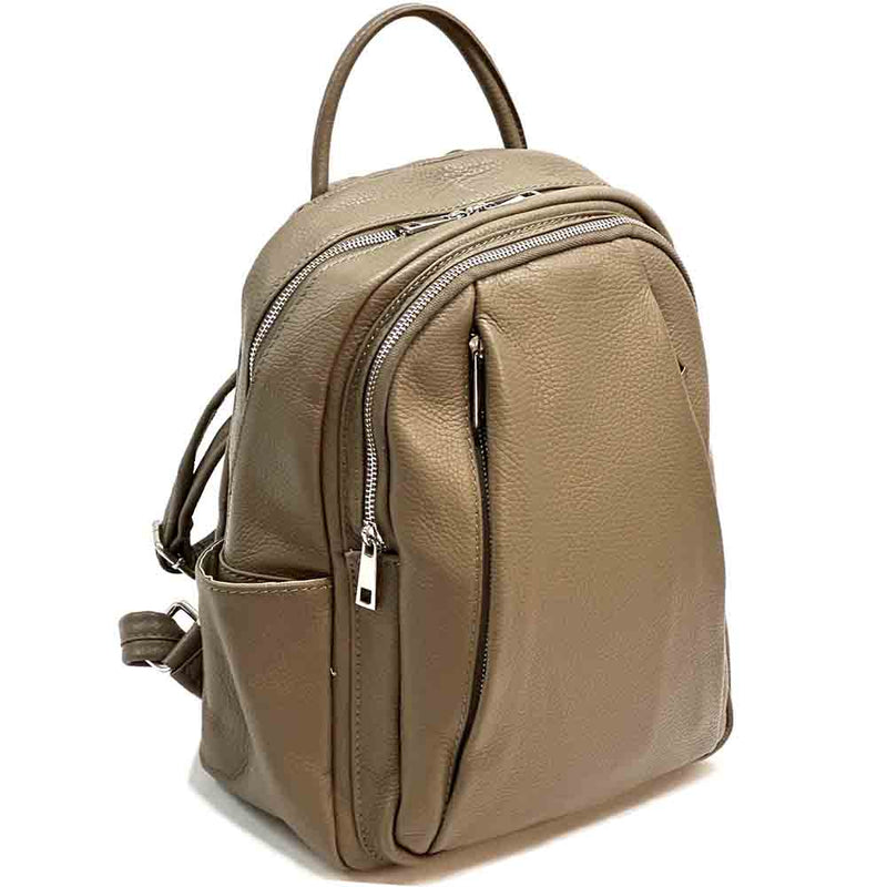 Sorbonne Leather Backpack: Italian Luxury - Leather Italiano