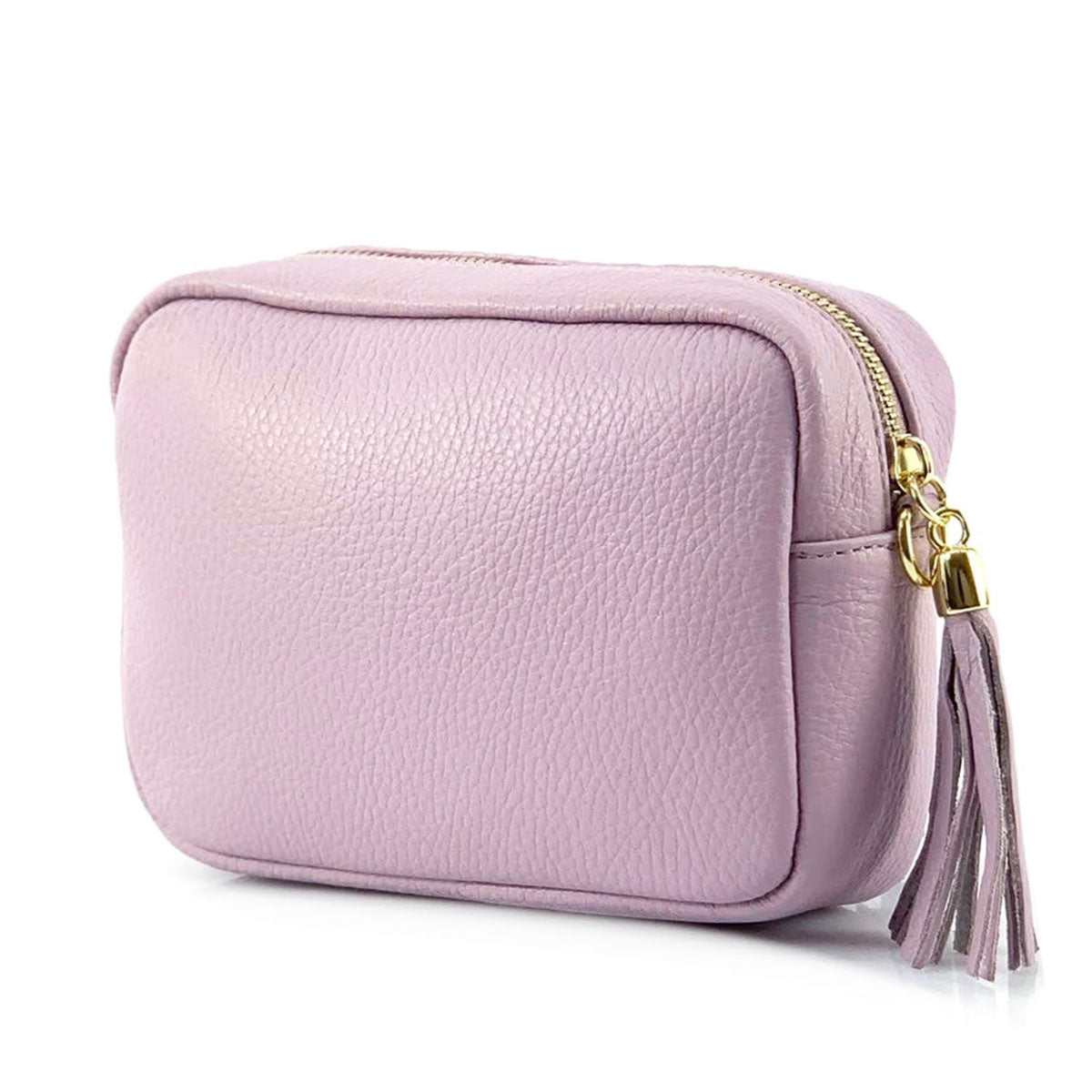 Solea Italian Leather Tassel Clutch & Crossbody Bag