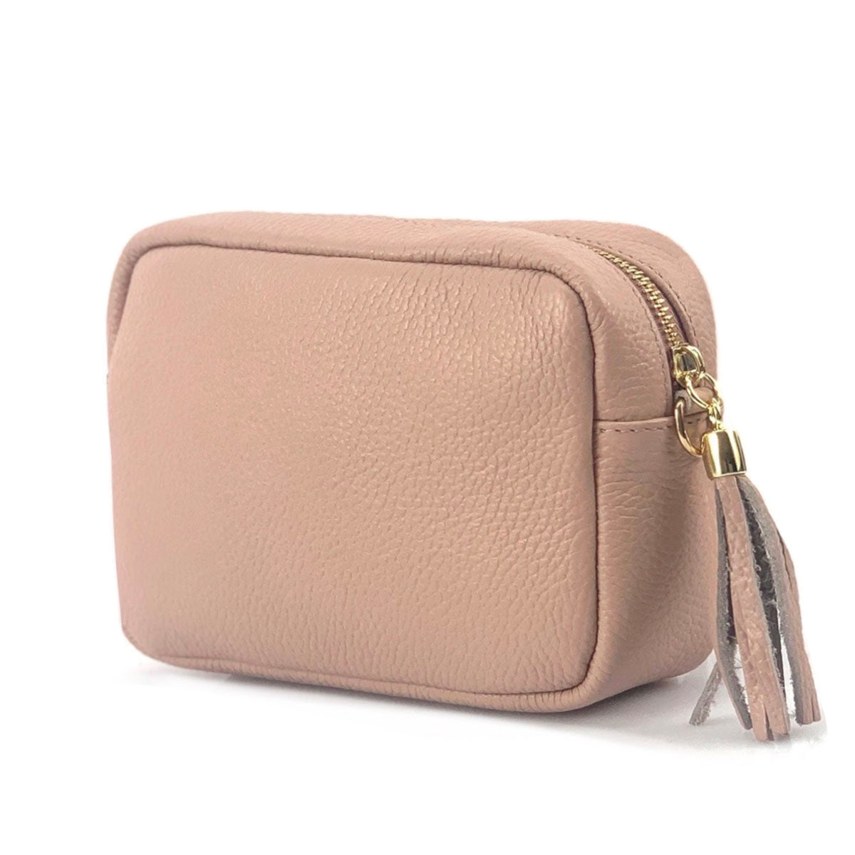 Solea Italian Leather Tassel Clutch & Crossbody Bag