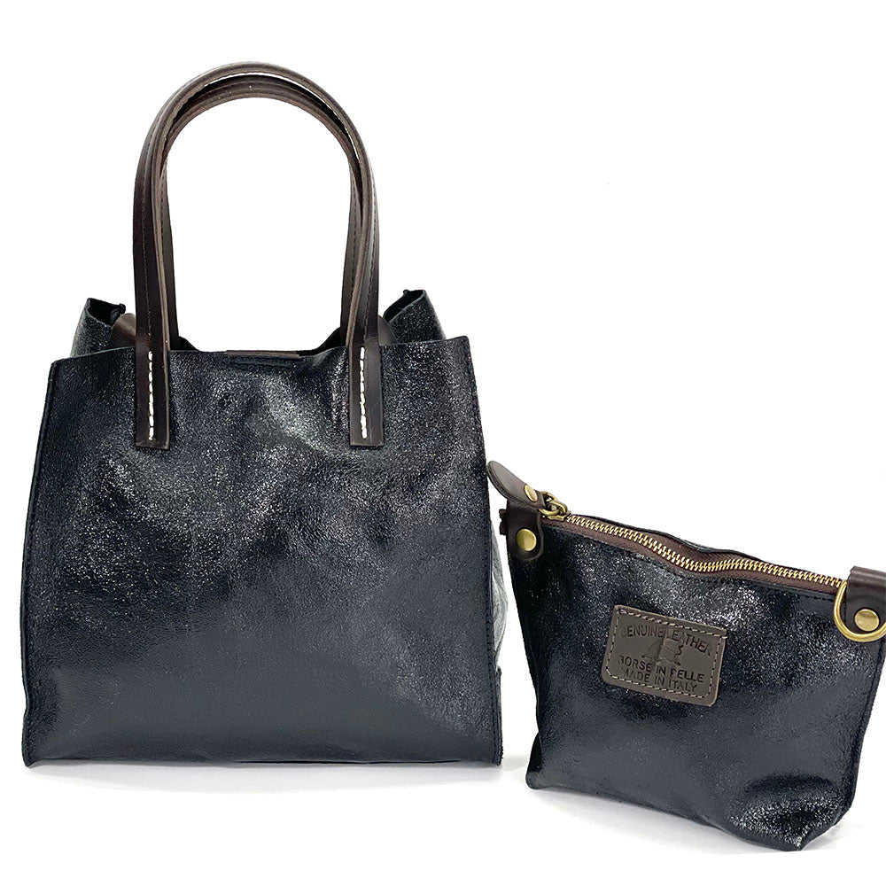 Zama cow Leather Handbag