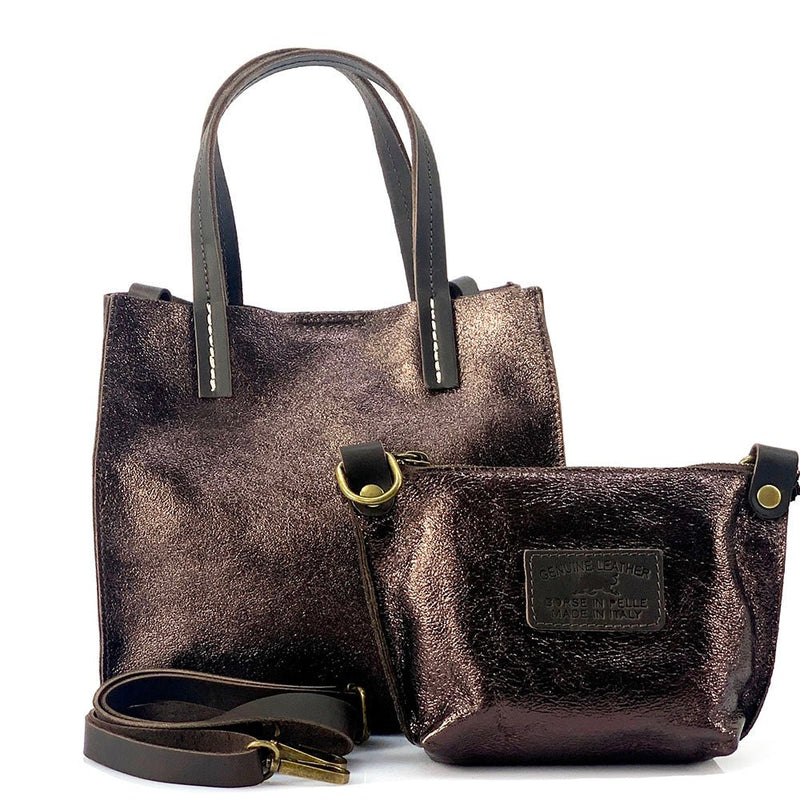 Zama: Versatile Leather Tote Bag - Leather Italiano