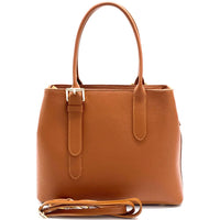 Kentia leather shoulder bag-10