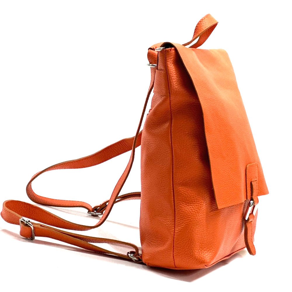 bethany leather backpack Pink Leather Backpack Bethany – Leather Italiano