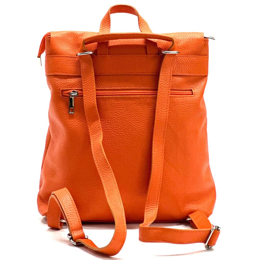 bethany leather backpack Pink Leather Backpack Bethany – Leather Italiano