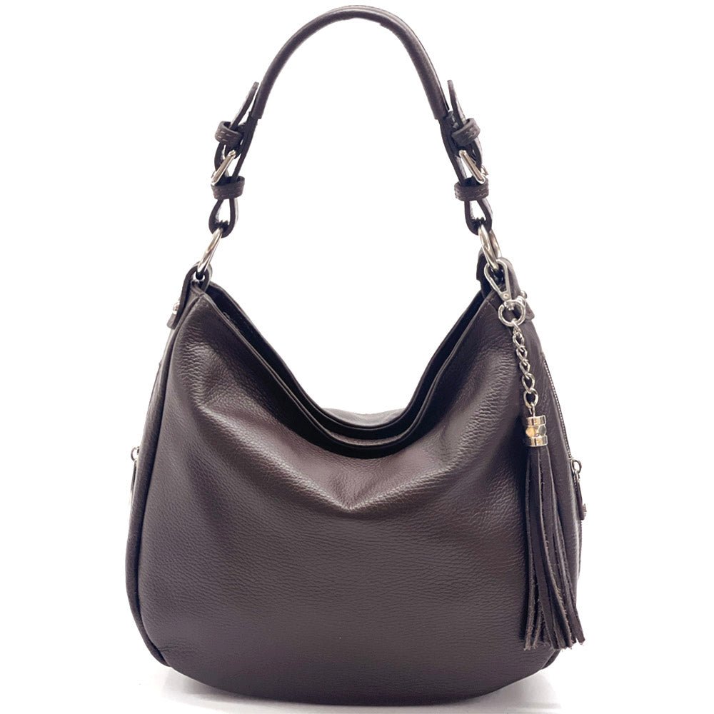 Victoire shoulder bag in calf-skin leather-36