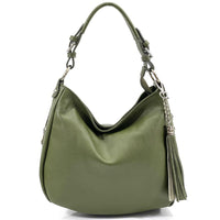 Victoire shoulder bag in calf-skin leather-33