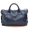 Serenity Cow Leather Handbag: Timeless Elegance