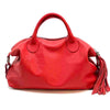 Serenity Cow Leather Handbag: Timeless Elegance