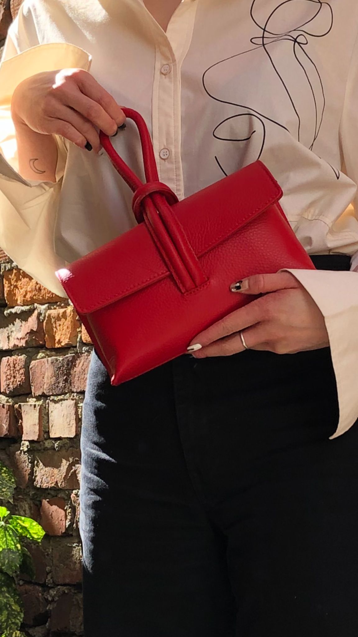 Rosita Rosette Bag - Blush main image 1