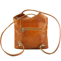 Cloe V leather shoulder bag-18