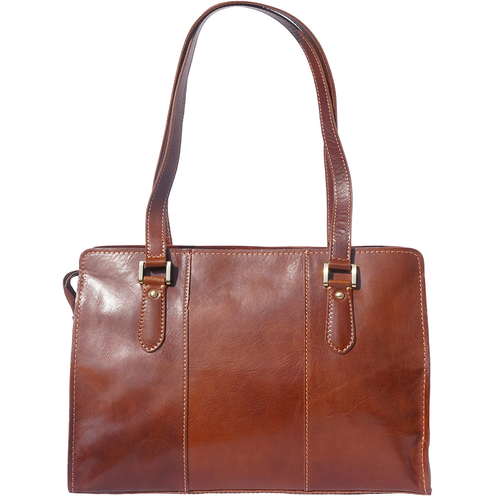 Verdiana leather shoulder bag-20