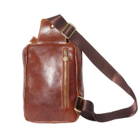 Leather Bumbag: Modern Utility - Leather Italiano