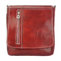 Messenger Amico with genuine leather-34