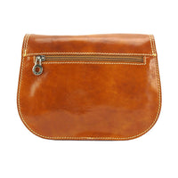 Ines | Mini Leather Shoulder Bag | Tan | Italian Made Leather Italiano