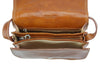 Ines | Mini Leather Shoulder Bag | Tan | Italian Made Leather Italiano