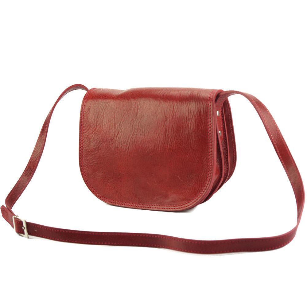 Ines | Mini Leather Shoulder Bag | Tan | Italian Made Leather Italiano