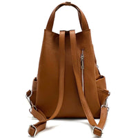 Antonella leather Backpack-6