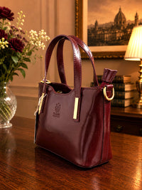 Liviana Hand-Dyed Italian Leather Bag