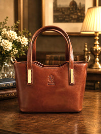 Liviana Hand-Dyed Italian Leather Bag