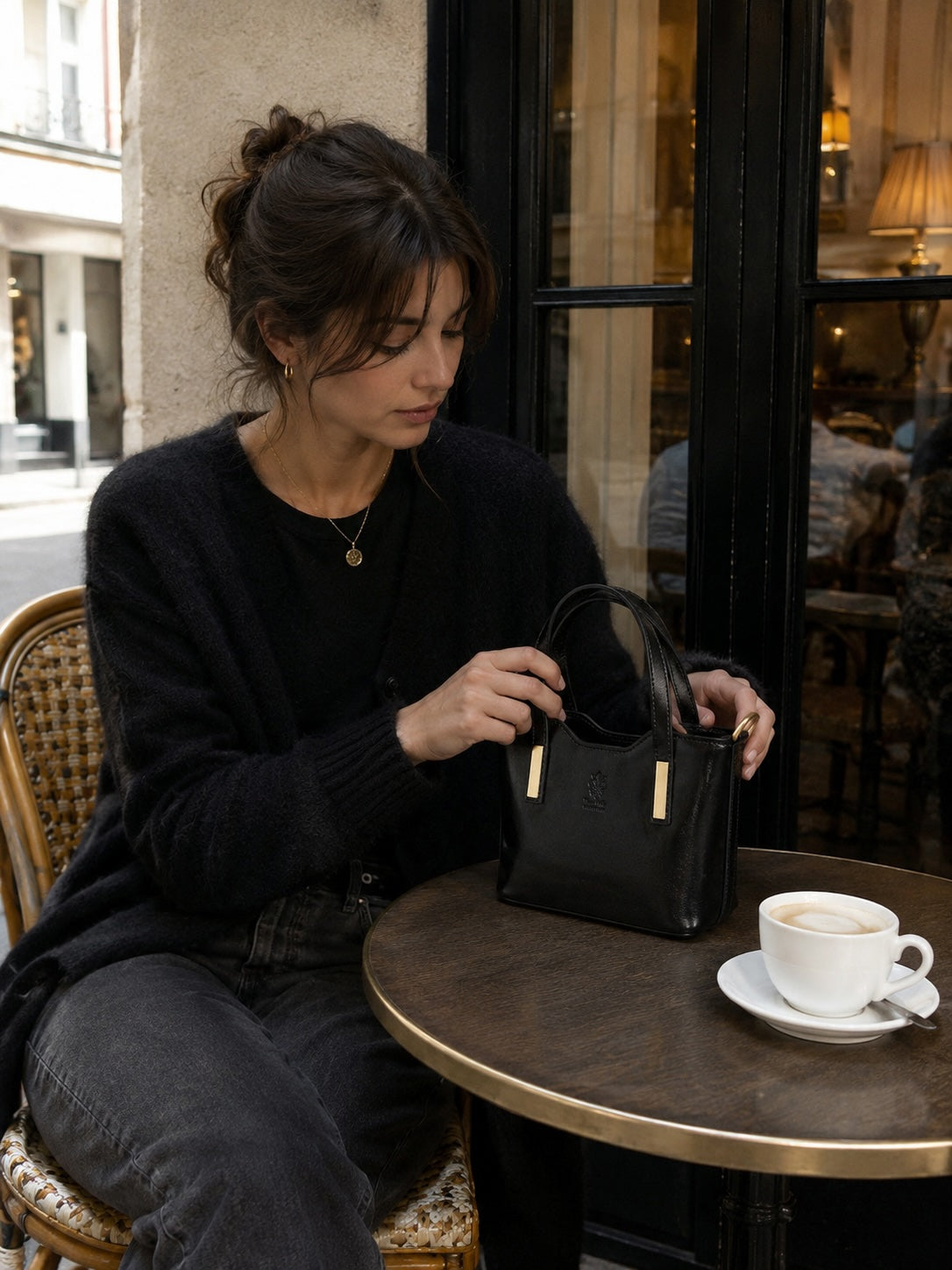 Liviana Hand-Dyed Italian Leather Bag