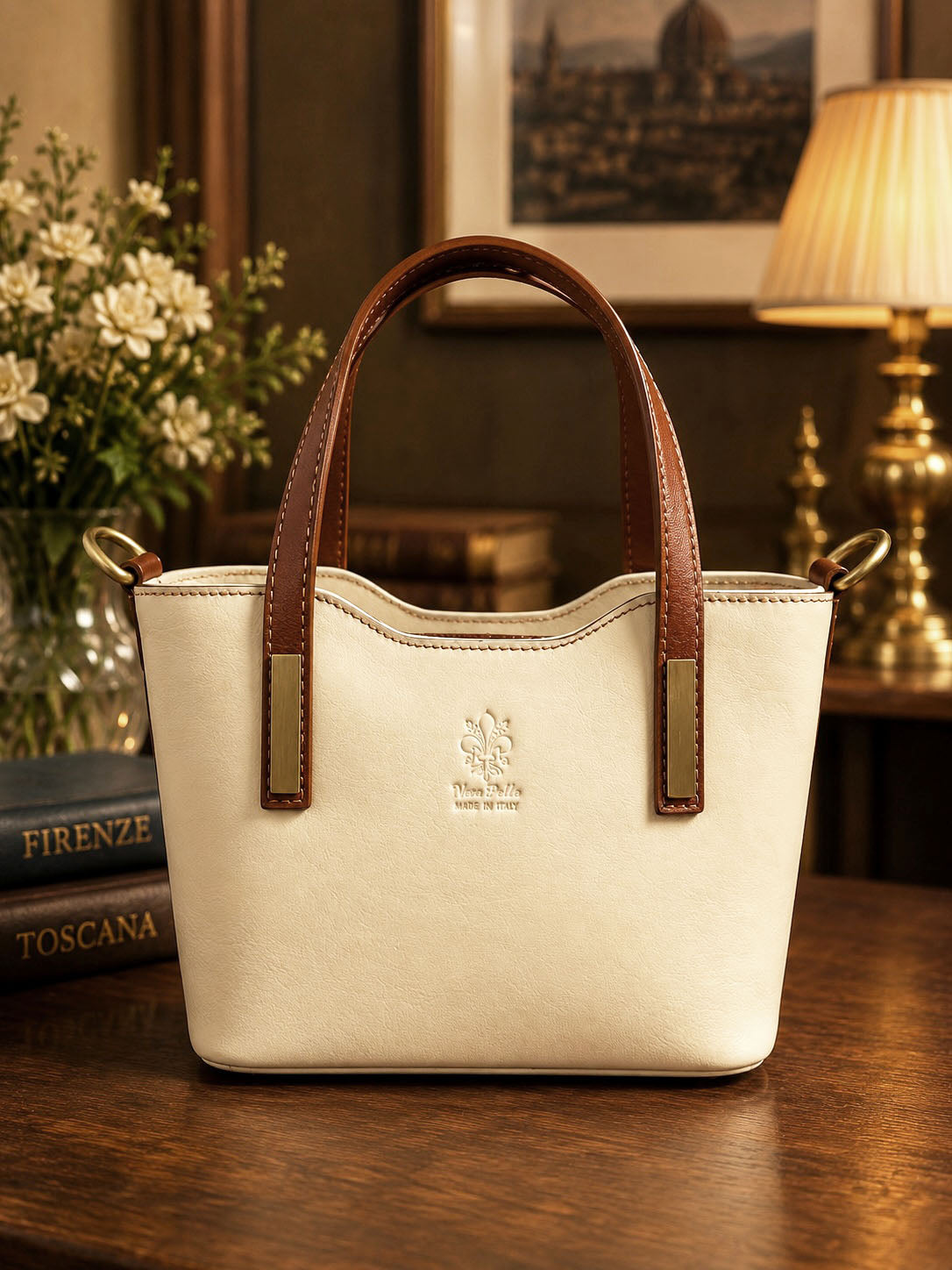 Liviana Hand-Dyed Italian Leather Bag