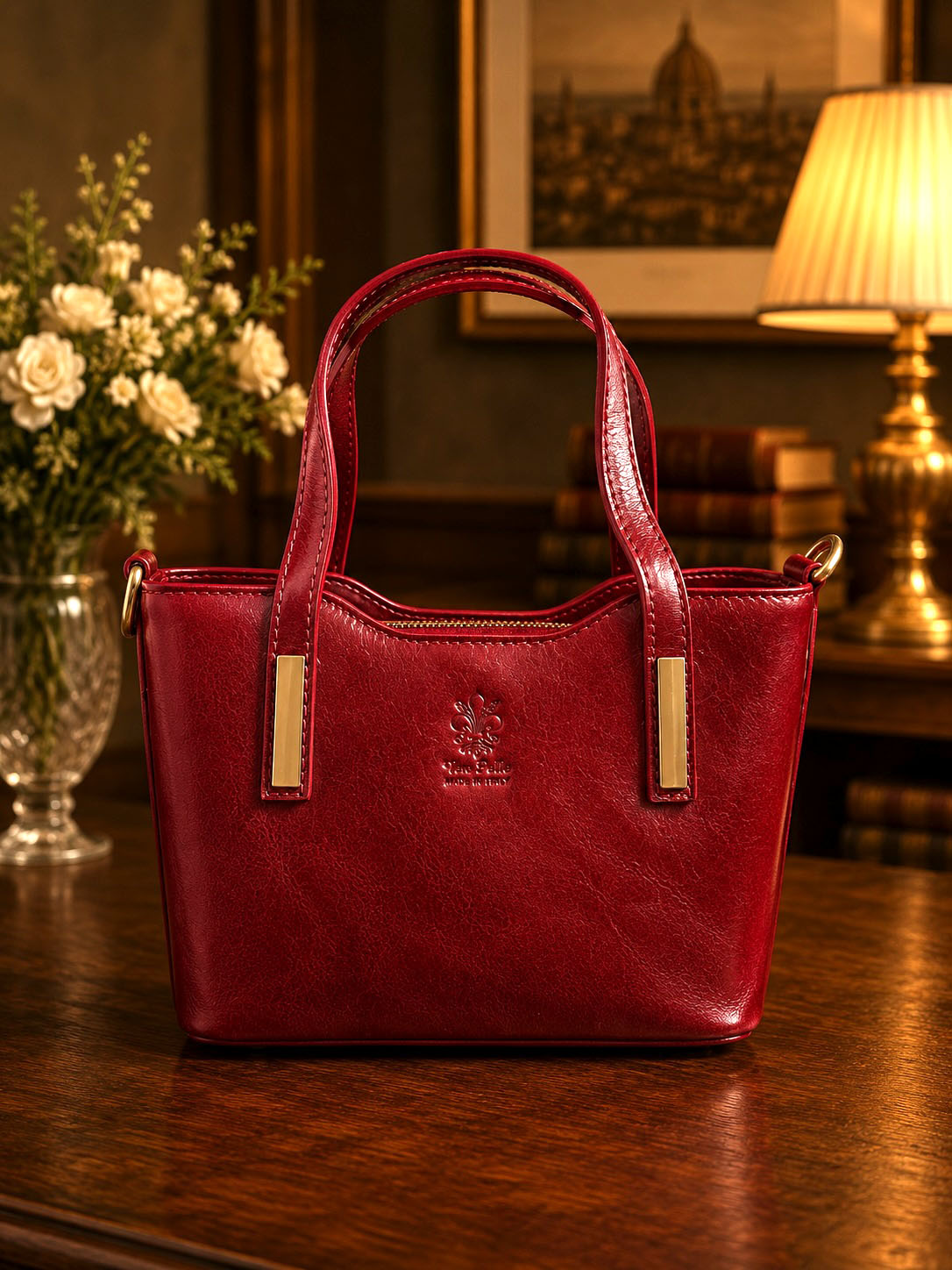 Liviana Hand-Dyed Italian Leather Bag