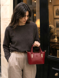 Liviana Hand-Dyed Italian Leather Bag