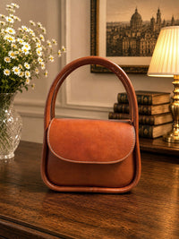 Althea Mini Italian Leather Top Handle Bag