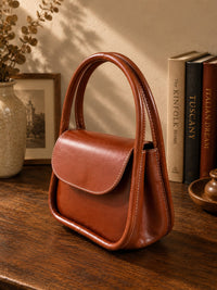 Althea Mini Italian Leather Top Handle Bag
