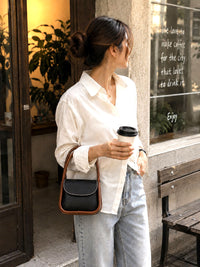 Althea Mini Italian Leather Top Handle Bag