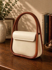 Althea Mini Italian Leather Top Handle Bag