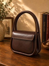 Althea Mini Italian Leather Top Handle Bag