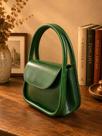 Althea Mini Italian Leather Top Handle Bag