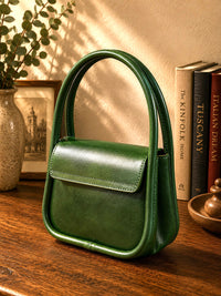 Althea Mini Italian Leather Top Handle Bag