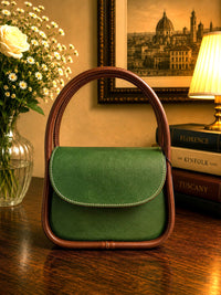 Althea Mini Italian Leather Top Handle Bag