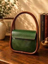 Althea Mini Italian Leather Top Handle Bag